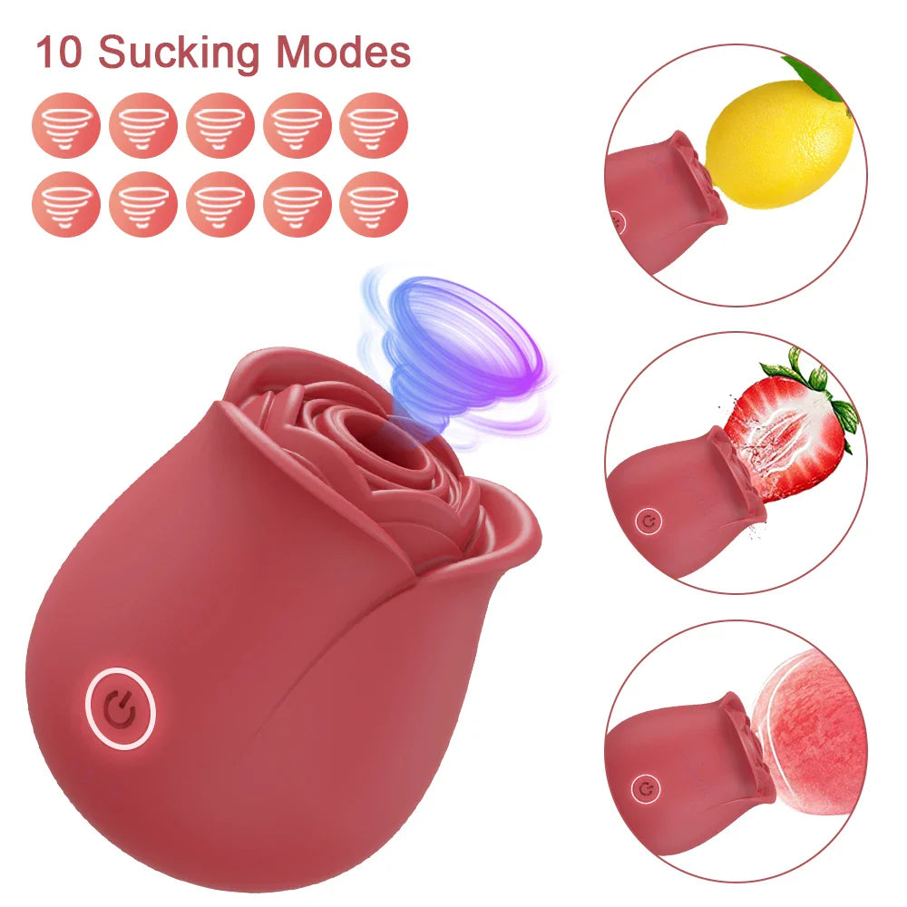 Blissful Rose Clitoral Massager
