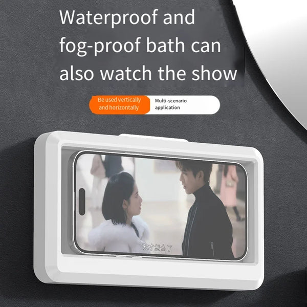 Shower-Proof Phone Holder