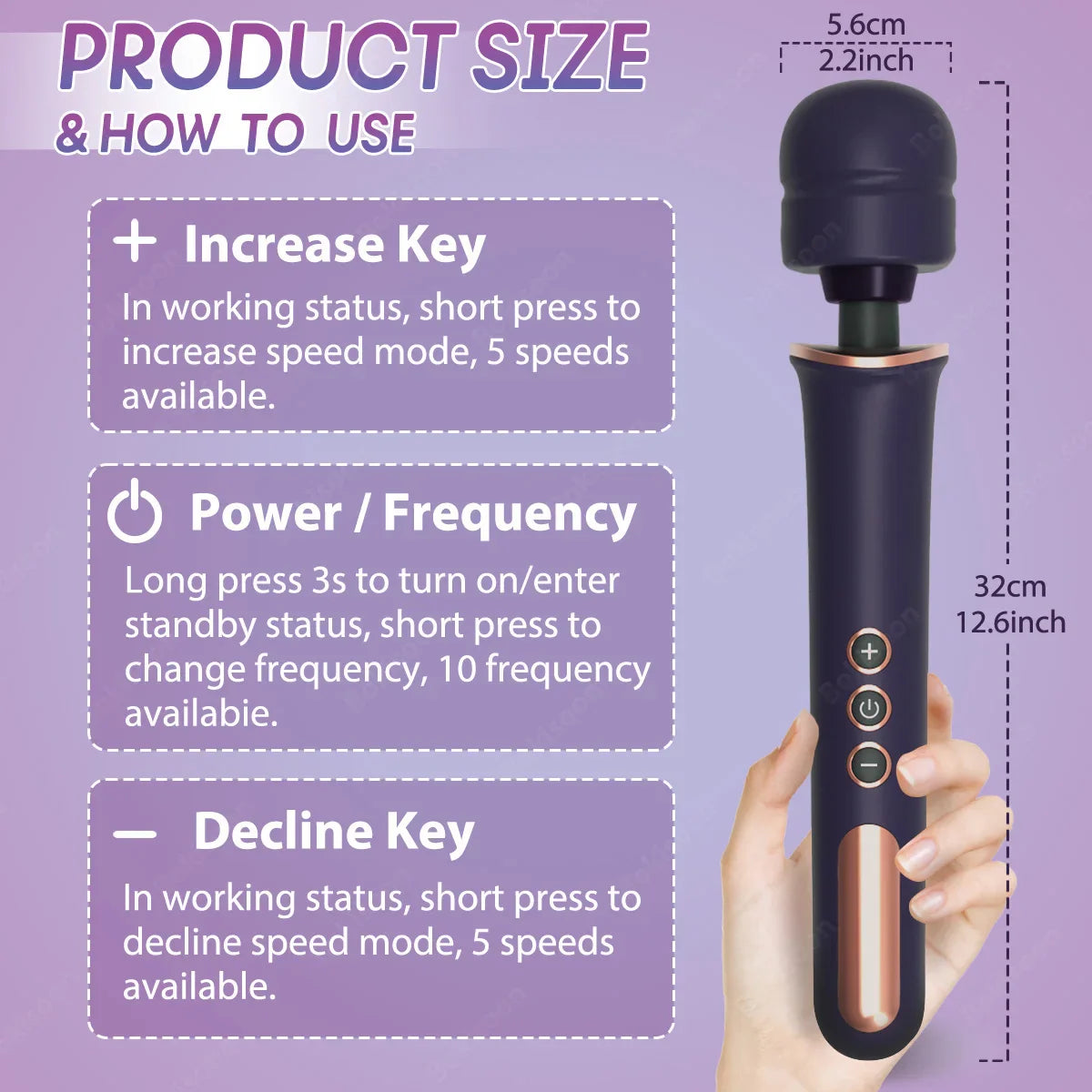 Magic Bliss Vibrating Wand