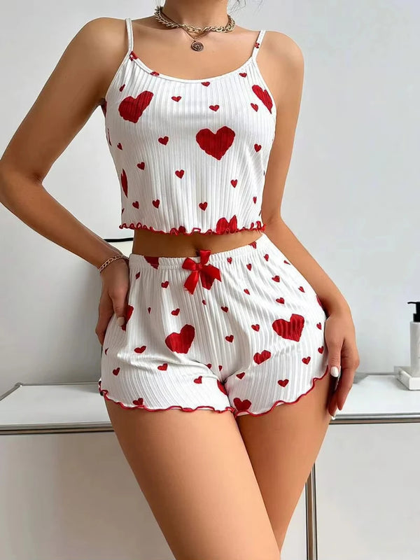 Comfy Heart Pajama Set