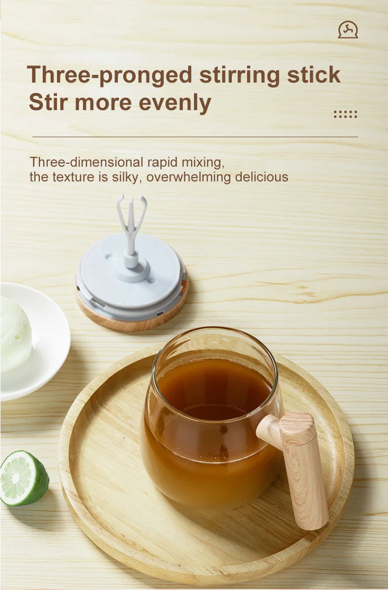 400ML Automatic Stirring Cup Mug Rechargeable Portable Coffee Electric Stirring Rotating Magnetic Home Drinking Tools Equipment