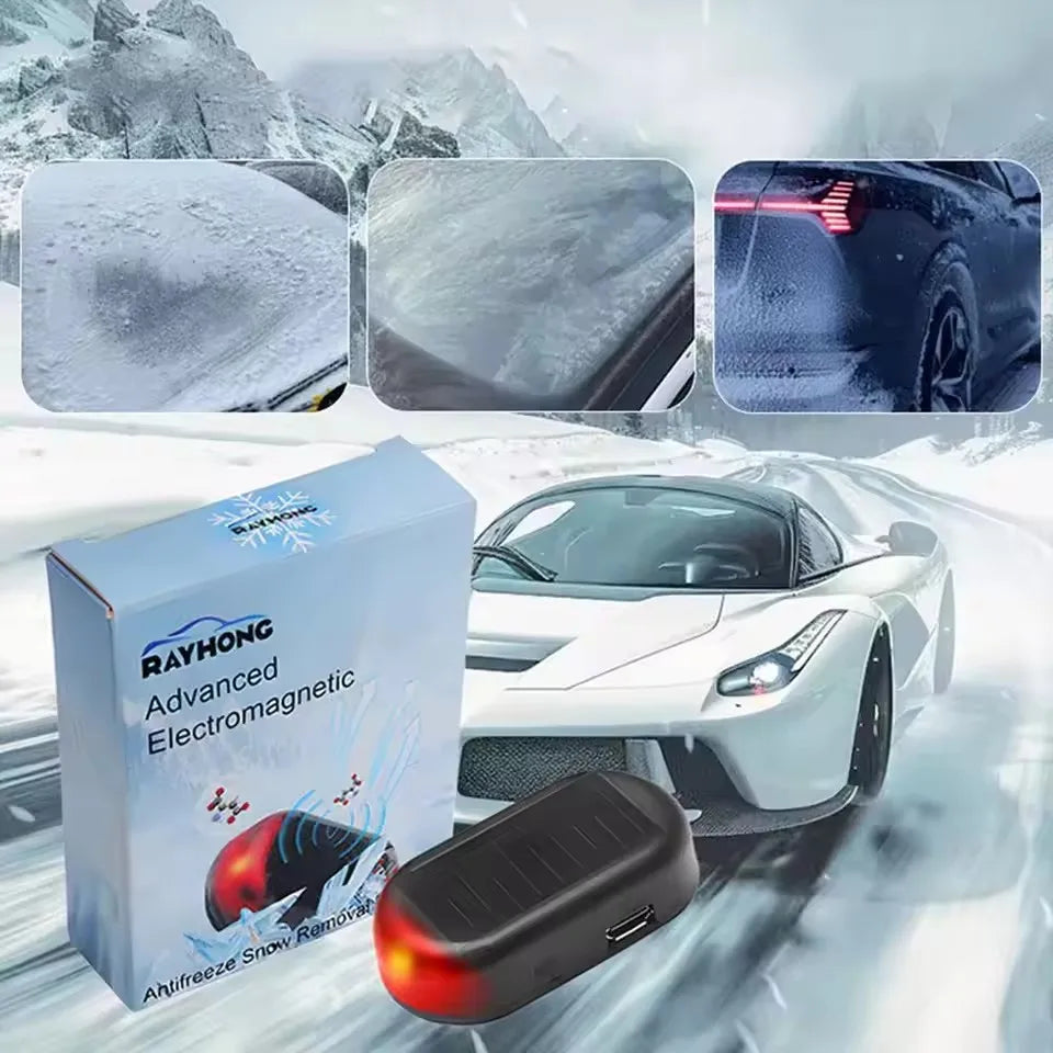 Anti Frost Car, Car Interference Anti-Frost Device, Electromagnetic Molecular Interference Antifreeze Snow Removal Tool, Windscr