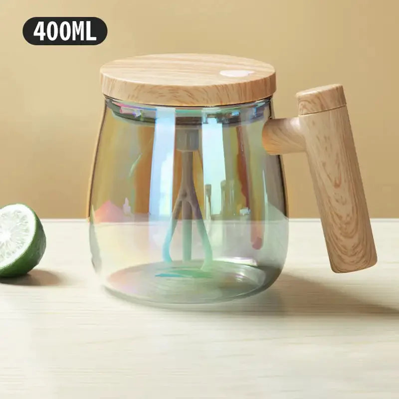 400ML Automatic Stirring Cup Mug Rechargeable Portable Coffee Electric Stirring Rotating Magnetic Home Drinking Tools Equipment