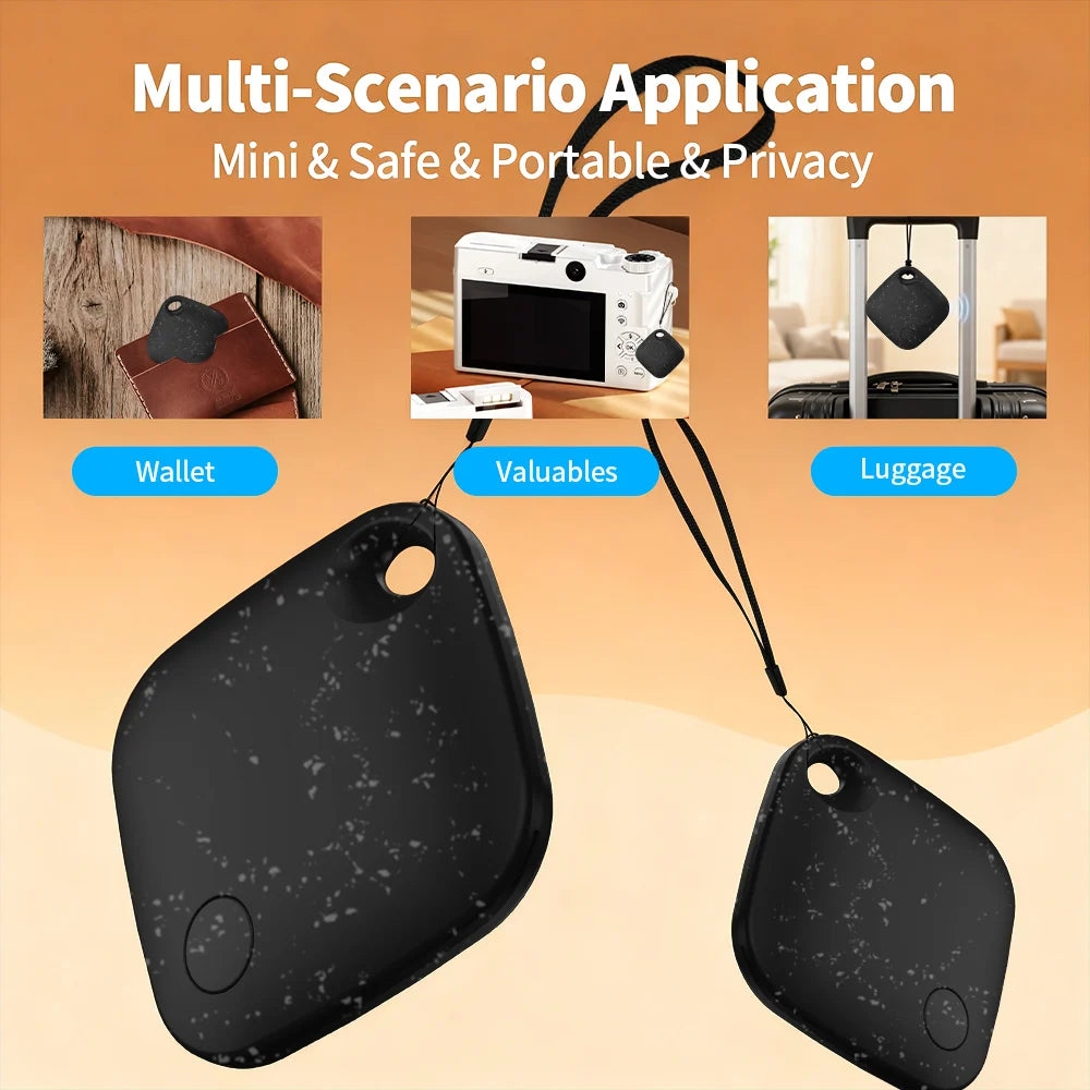 4-pcs Android Tracker Eco Friendly Portable Anti-lost Device For Google's Find Hub Keys Finder Smart Tag for Pixel Xiaomi GMS
