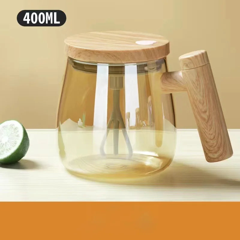 400ML Automatic Stirring Cup Mug Rechargeable Portable Coffee Electric Stirring Rotating Magnetic Home Drinking Tools Equipment