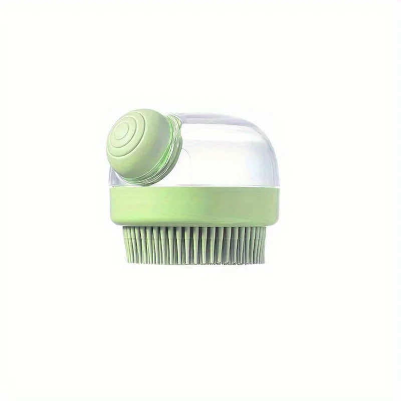 1Pc Hair washing comb liquid shampoo brush head cleaning massage tool pet bathing head scratcher